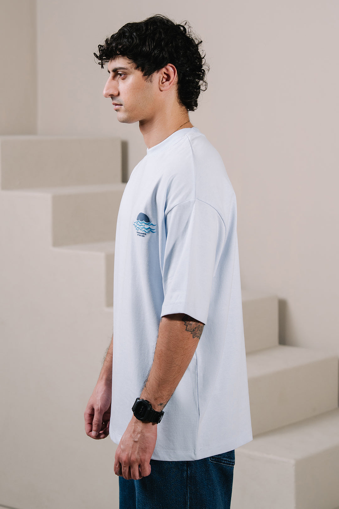 Oversized Graphic T-Shirt - D021