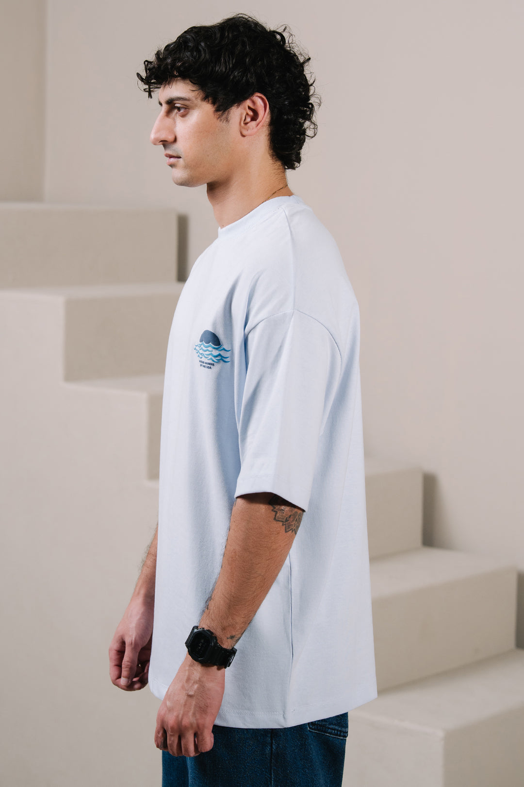Oversized Graphic T-Shirt - D021