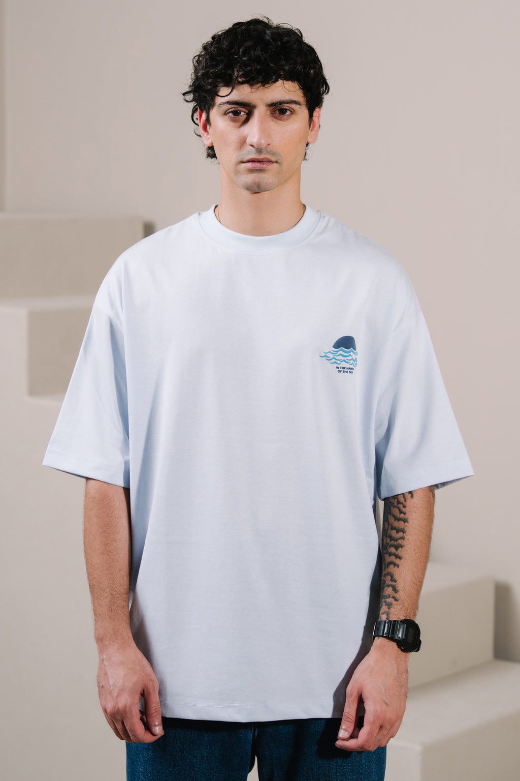 Oversized Graphic T-Shirt - D021