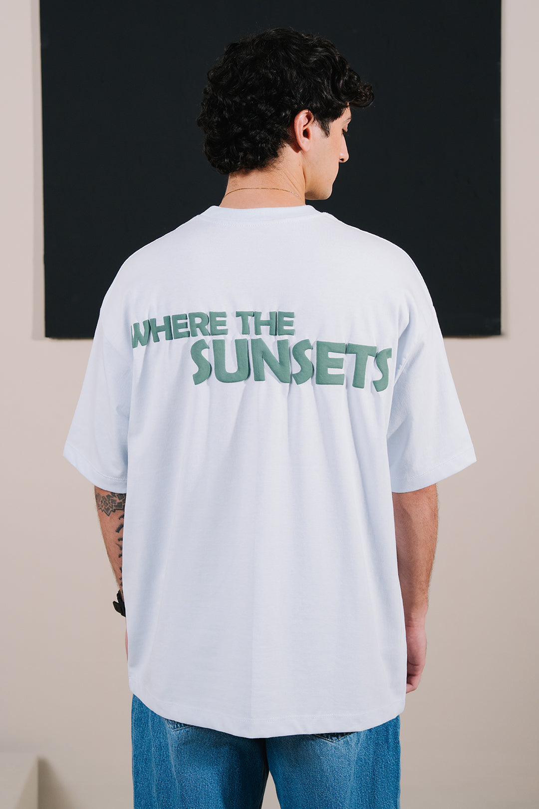 Oversized Graphic T-Shirt - D022