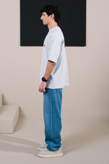 Oversized Graphic T-Shirt - D022