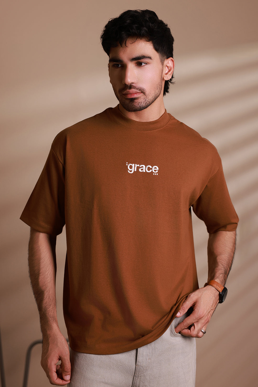 Oversized Graphic T-Shirt - D023