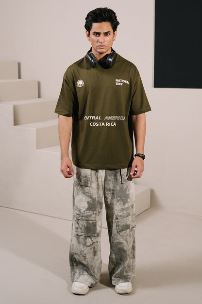 Oversized Graphic T-Shirt - D026