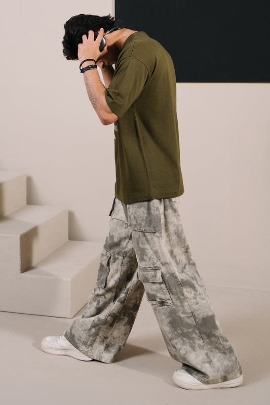 Oversized Graphic T-Shirt - D026