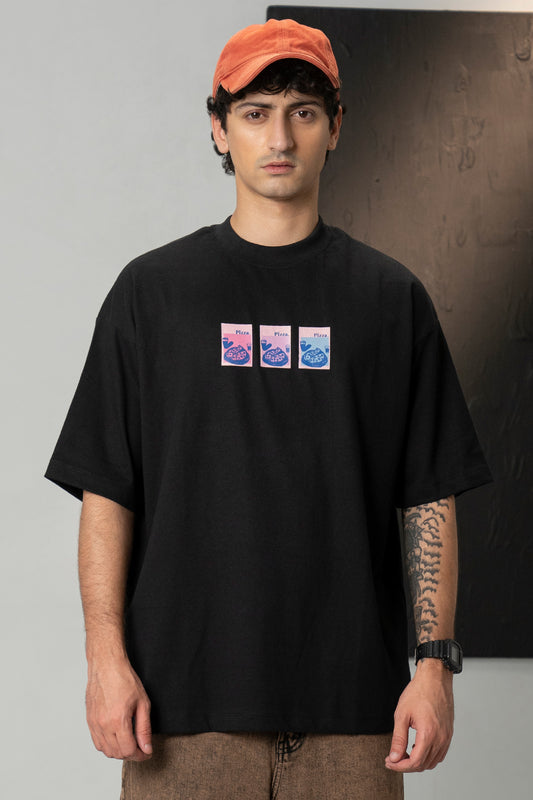 Oversized Graphic T-Shirt - D027