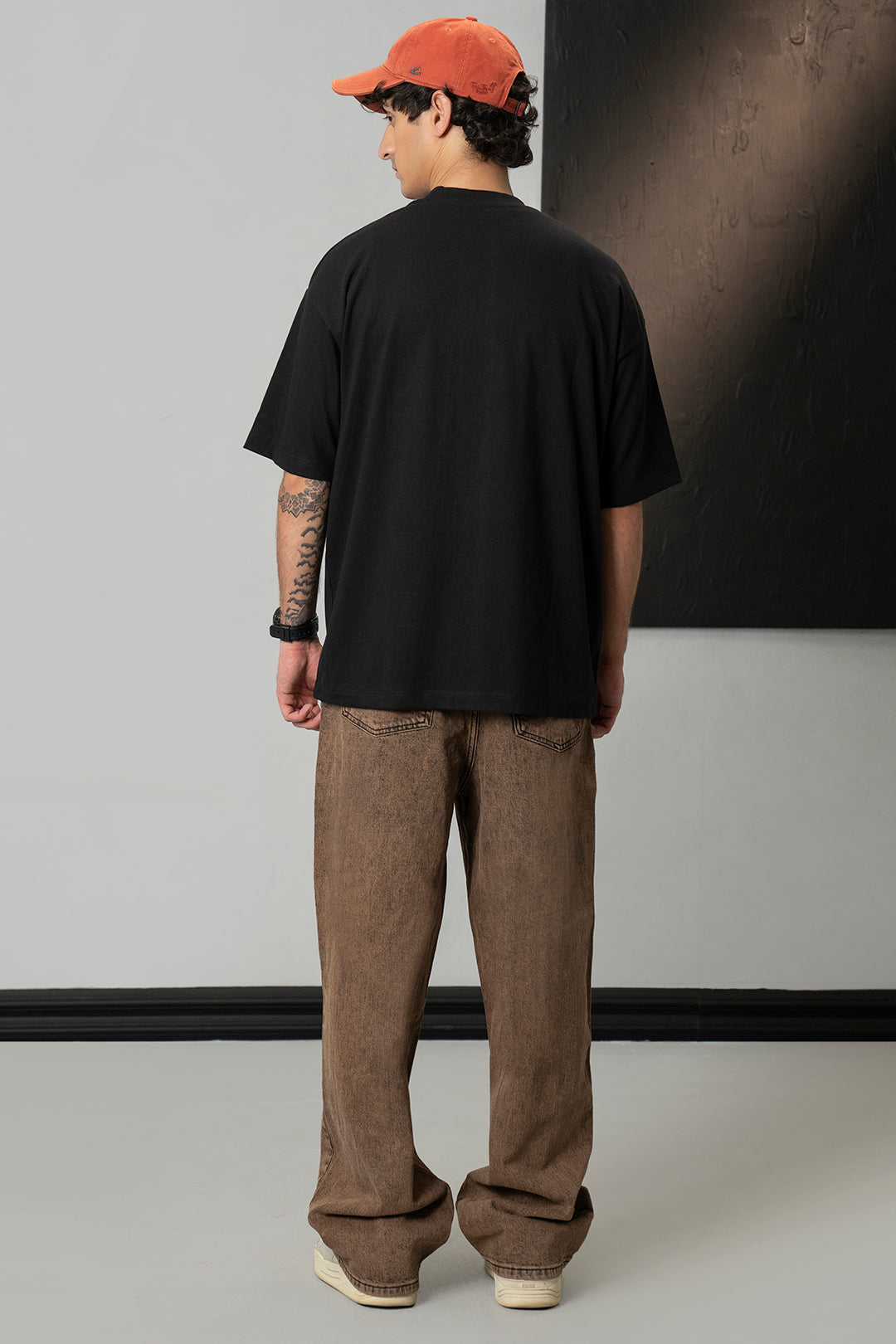 Oversized Graphic T-Shirt - D027