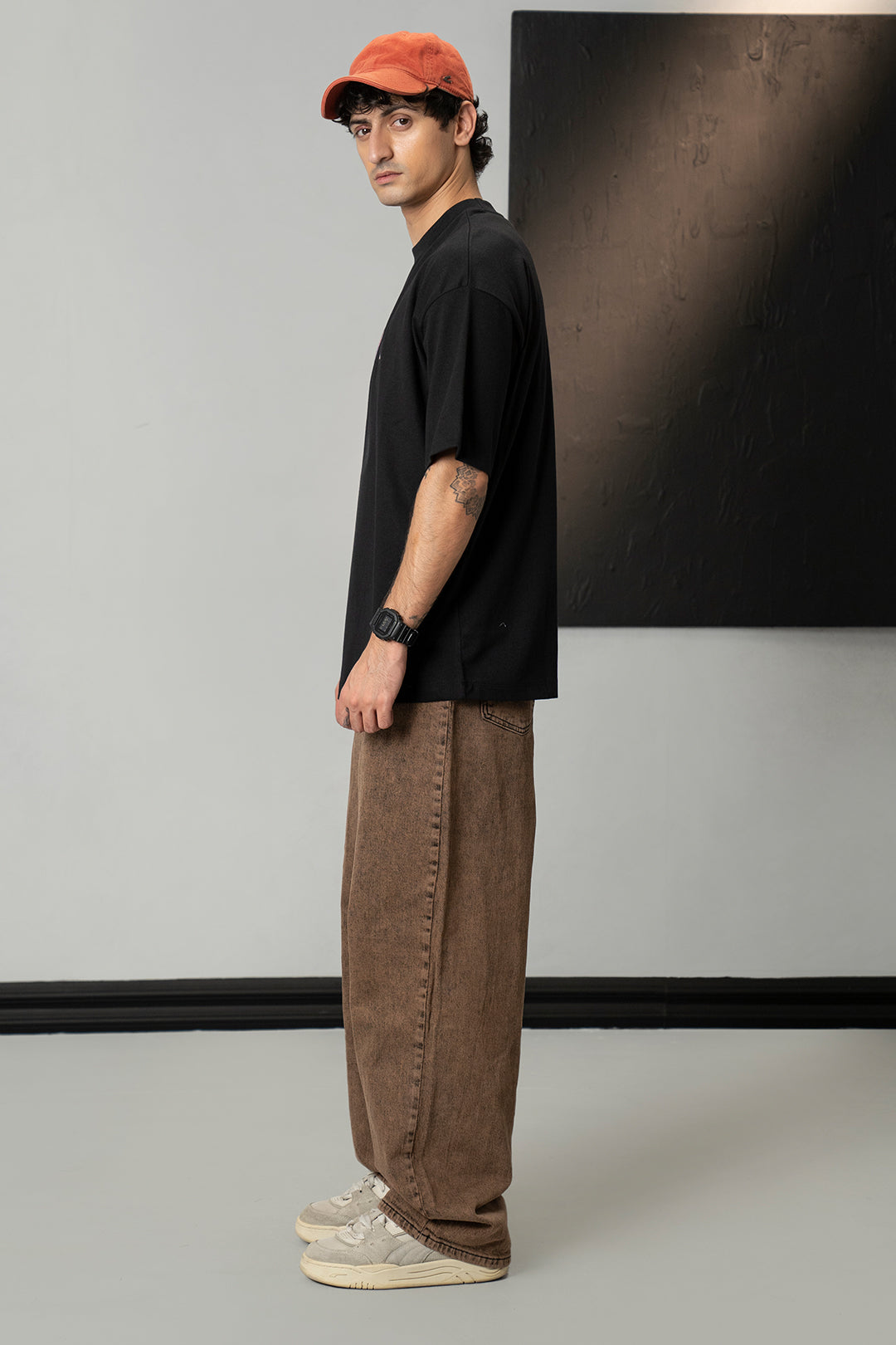Oversized Graphic T-Shirt - D027