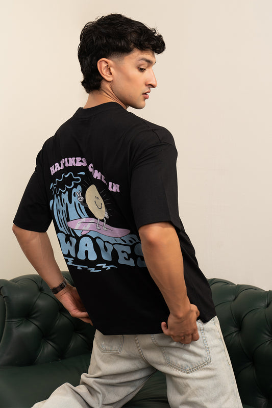 Oversized Graphic T-Shirt - D028