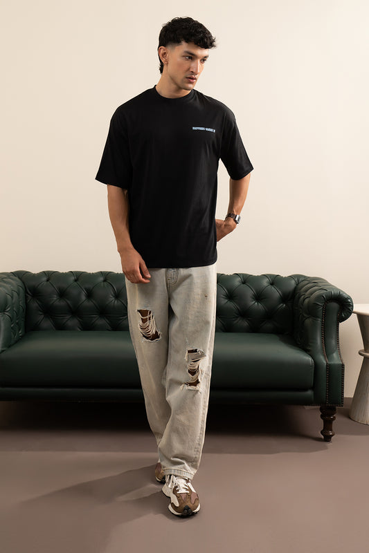 Oversized Graphic T-Shirt - D028