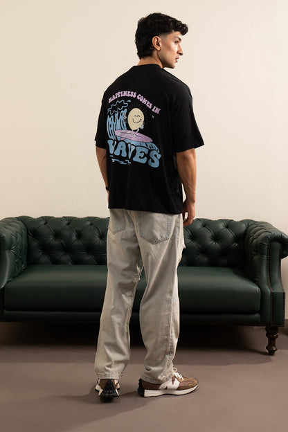 Oversized Graphic T-Shirt - D028