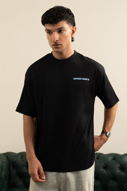 Oversized Graphic T-Shirt - D028