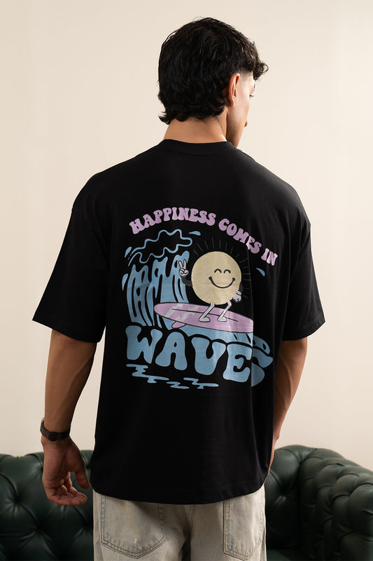 Oversized Graphic T-Shirt - D028