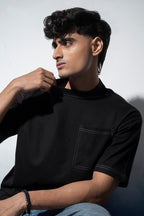 Basic Oversized Pocket T-Shirt - D029