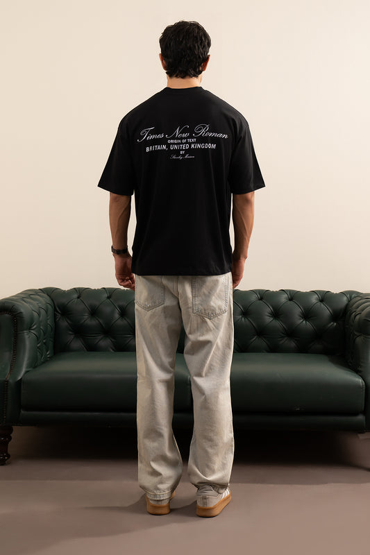 Oversized Graphic T-Shirt - D030