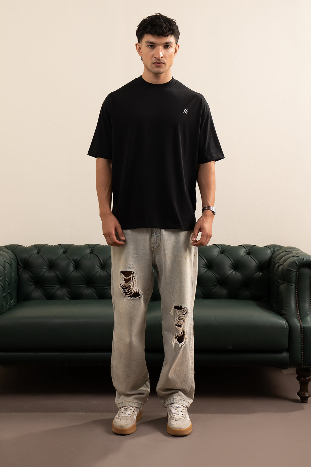 Oversized Graphic T-Shirt - D030
