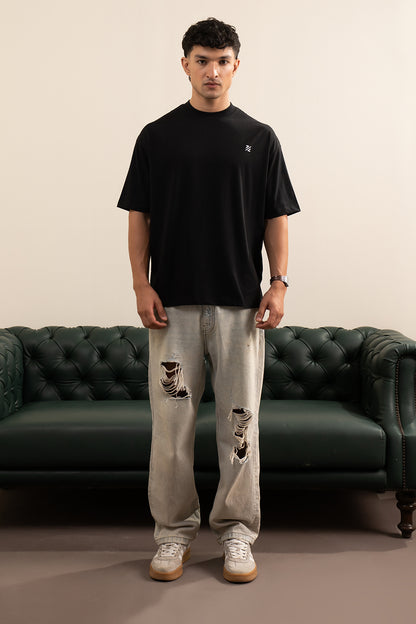 Oversized Graphic T-Shirt - D030