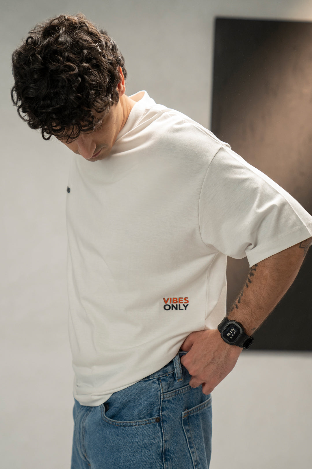 Oversized Graphic T-Shirt - D031
