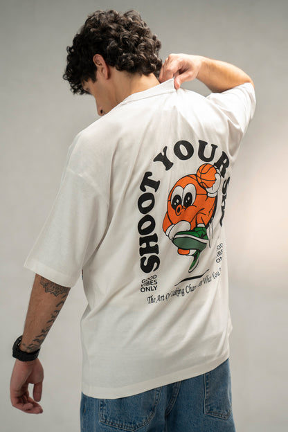 Oversized Graphic T-Shirt - D031