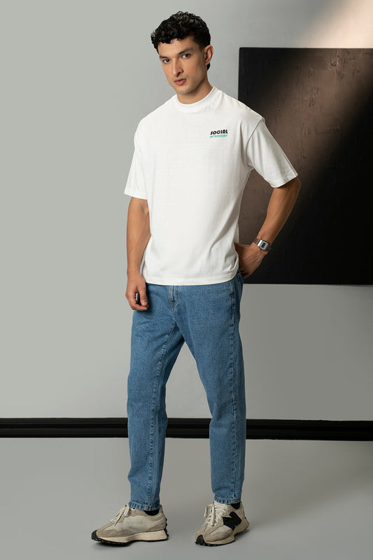 Oversized Graphic T-Shirt - D032