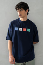Oversized Graphic T-Shirt - D034