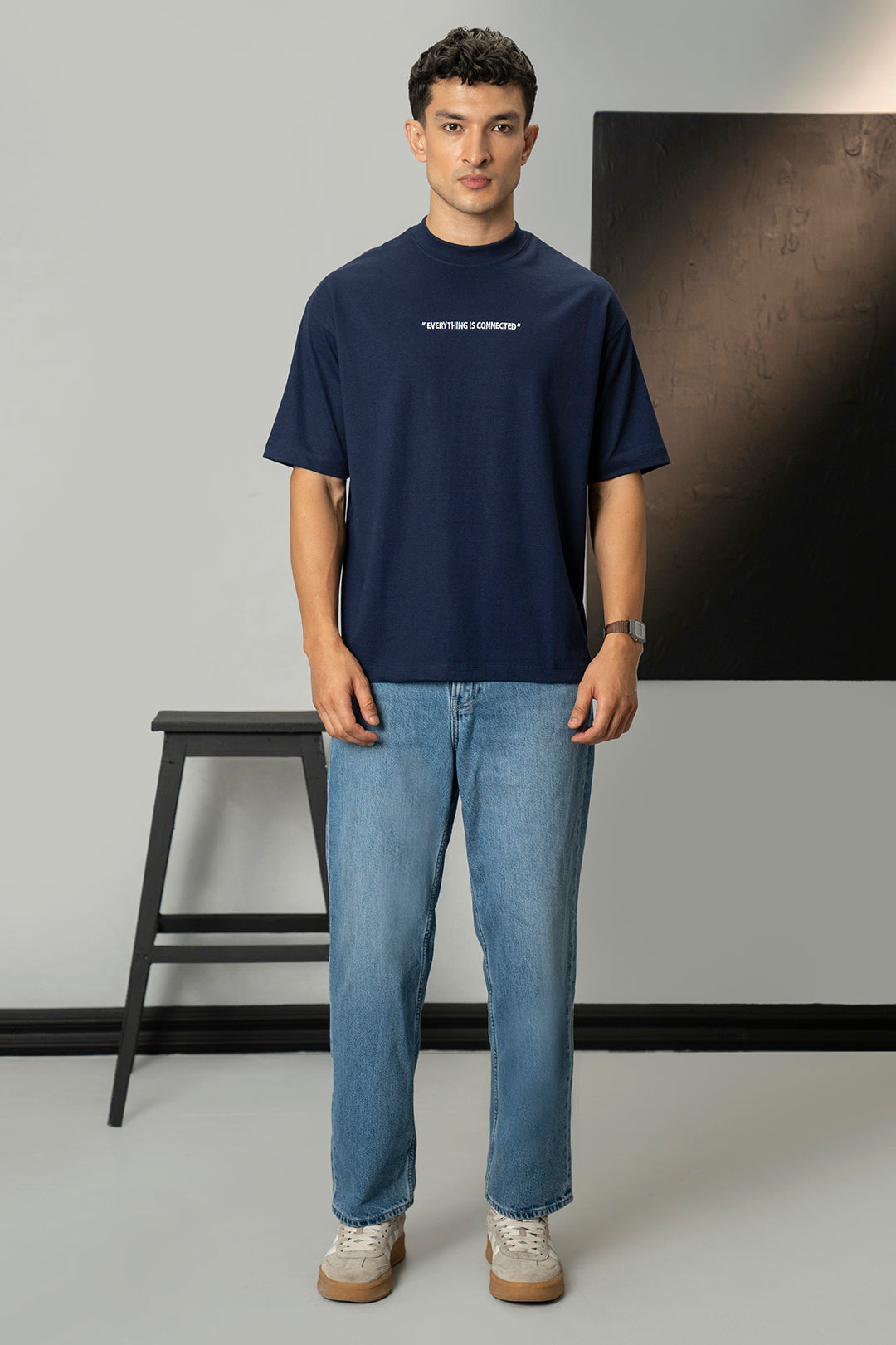 Oversized Graphic T-Shirt - D035