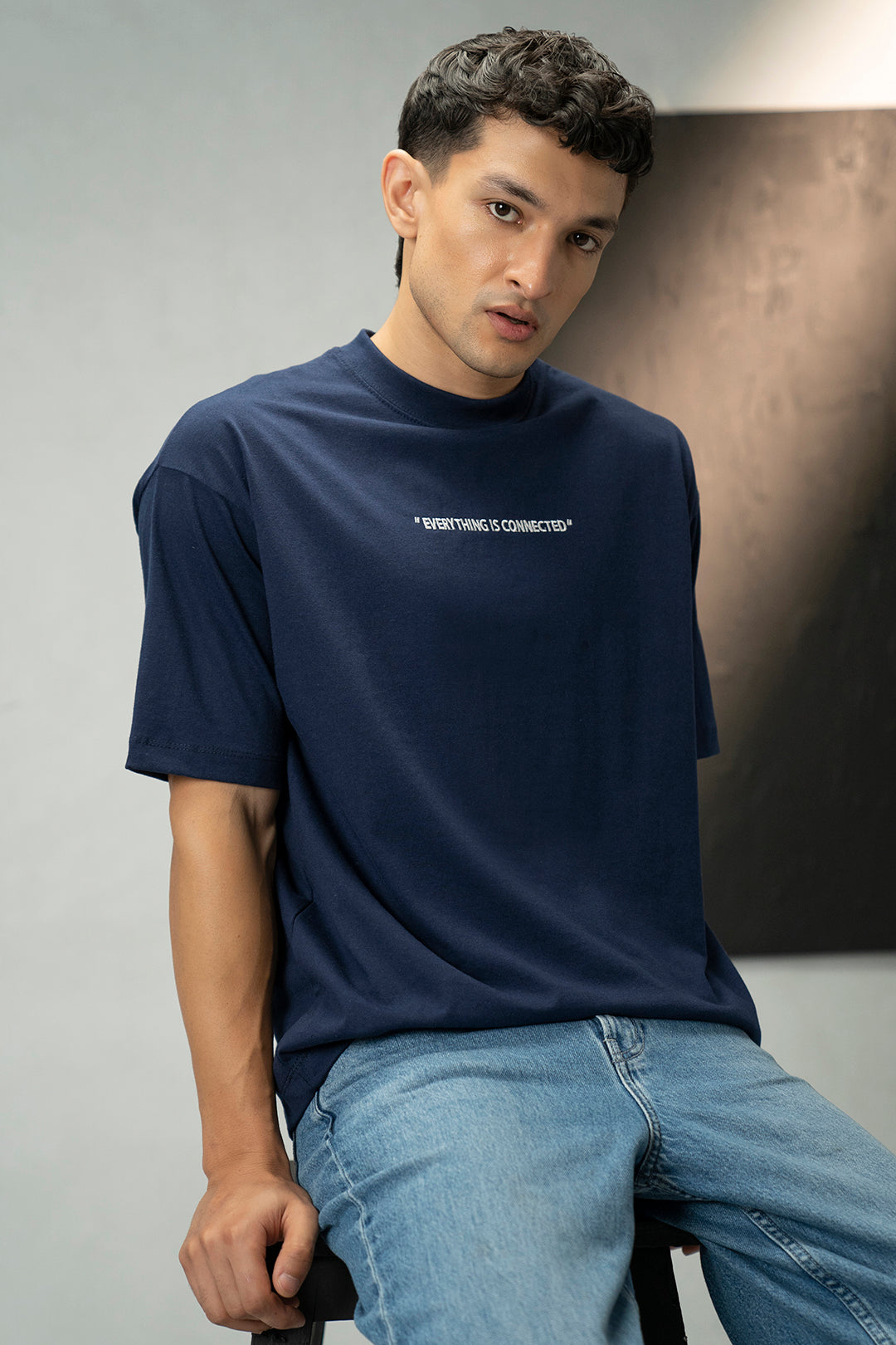Oversized Graphic T-Shirt - D035