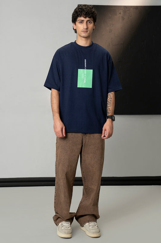 Oversized Graphic T-Shirt - D036