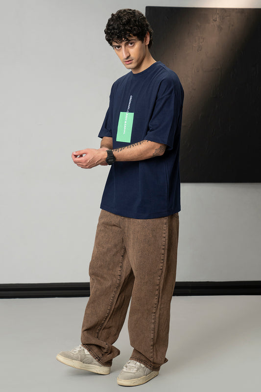 Oversized Graphic T-Shirt - D036
