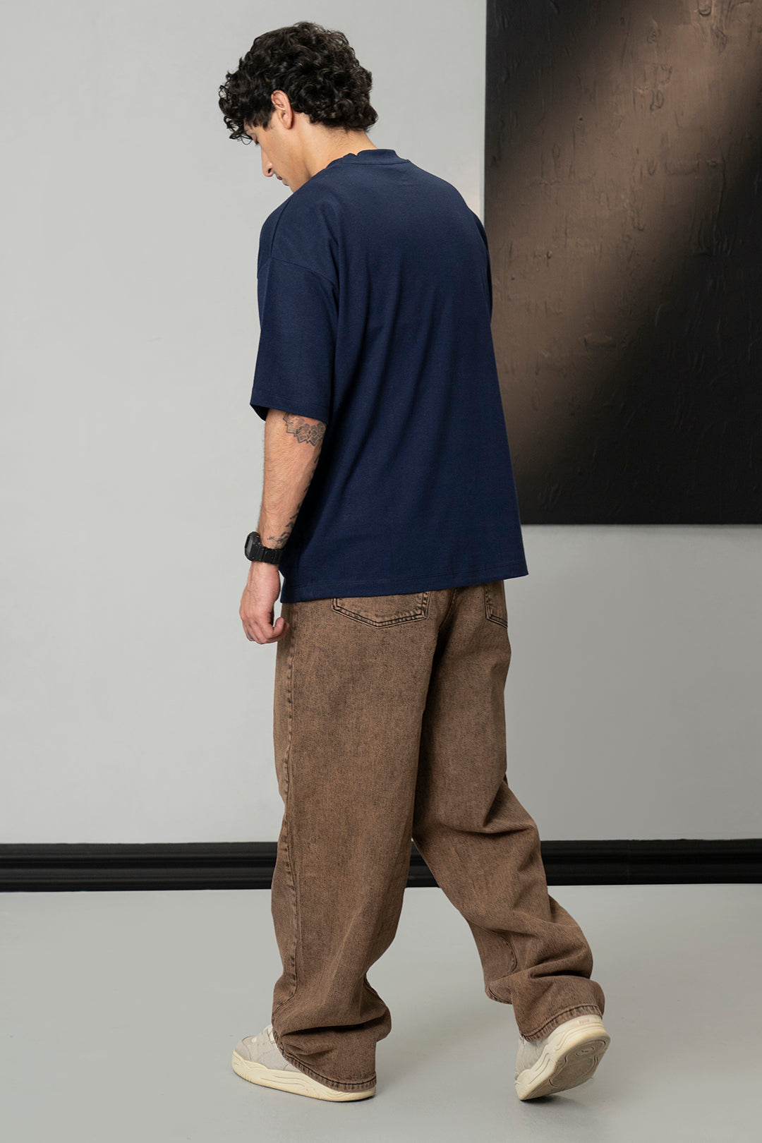 Oversized Graphic T-Shirt - D036