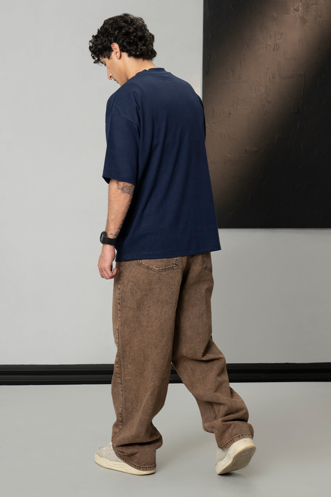 Oversized Graphic T-Shirt - D036