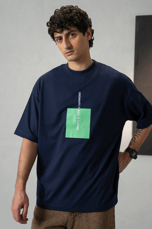 Oversized Graphic T-Shirt - D036