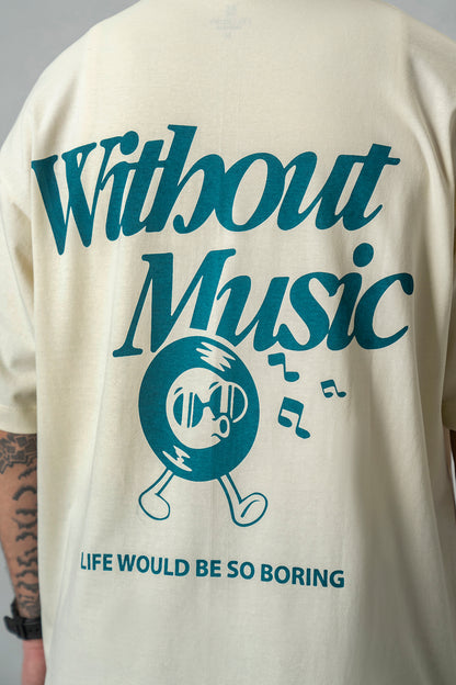 Oversized Graphic T-Shirt - D037