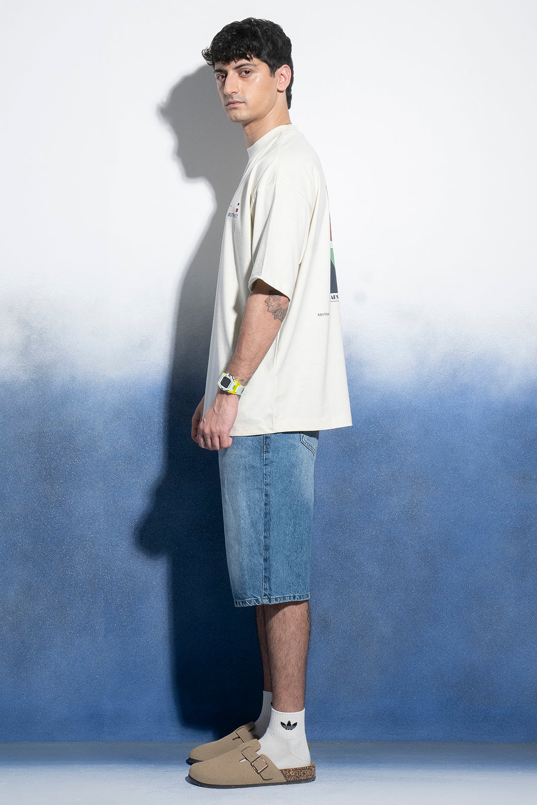 Oversized Graphic T-Shirt - D038