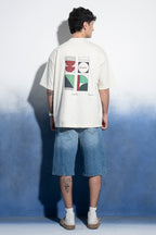 Oversized Graphic T-Shirt - D038