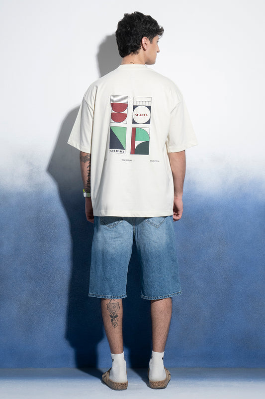 Oversized Graphic T-Shirt - D038