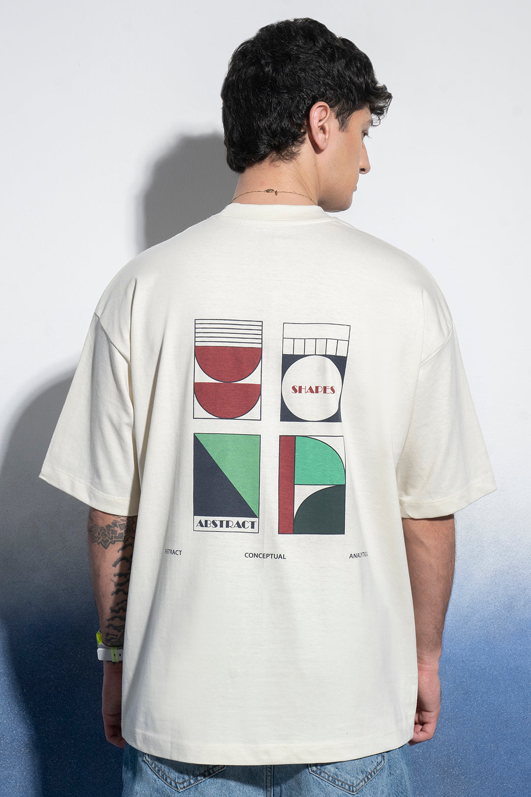 Oversized Graphic T-Shirt - D038