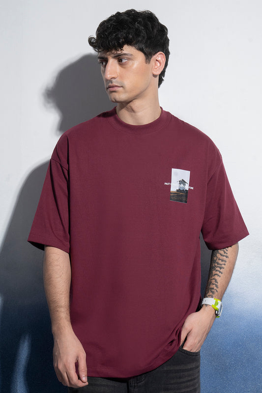 Oversized Graphic T-Shirt - D039