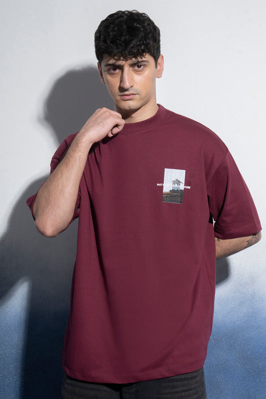 Oversized Graphic T-Shirt - D039