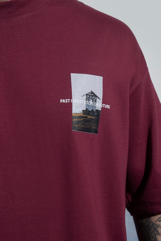 Oversized Graphic T-Shirt - D039