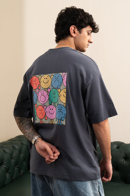 Oversized Graphic T-Shirt - D042