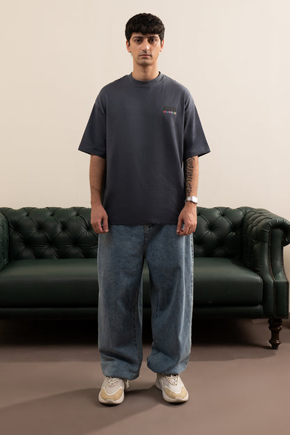 Oversized Graphic T-Shirt - D042
