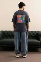 Oversized Graphic T-Shirt - D042