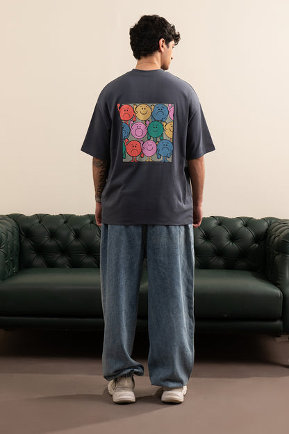 Oversized Graphic T-Shirt - D042