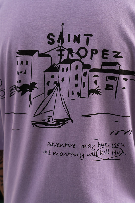 Oversized Graphic T-Shirt - D045