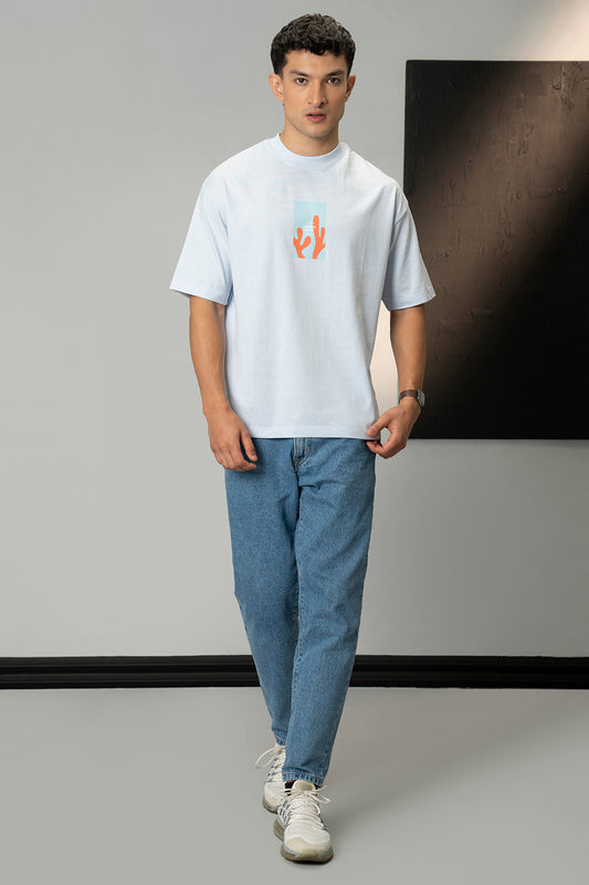 Oversized Graphic T-Shirt - D047