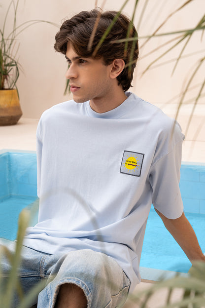 Oversized Graphic T-Shirt - D048