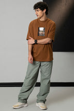 Oversized Graphic T-Shirt - D049