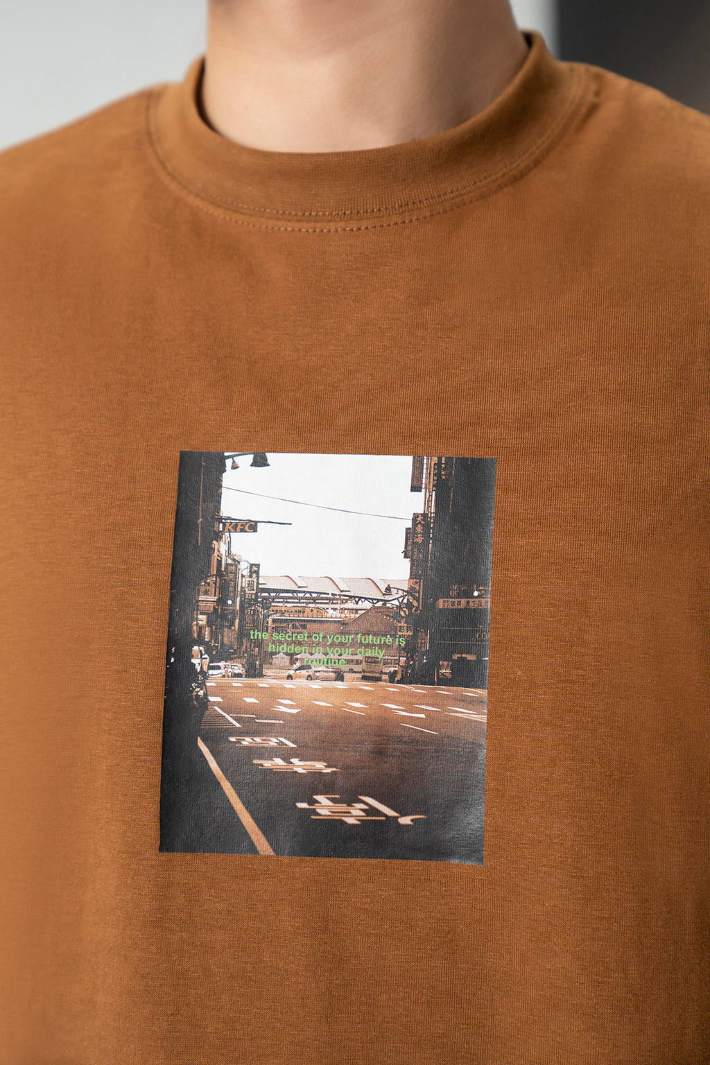 Oversized Graphic T-Shirt - D049