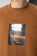 Oversized Graphic T-Shirt - D049