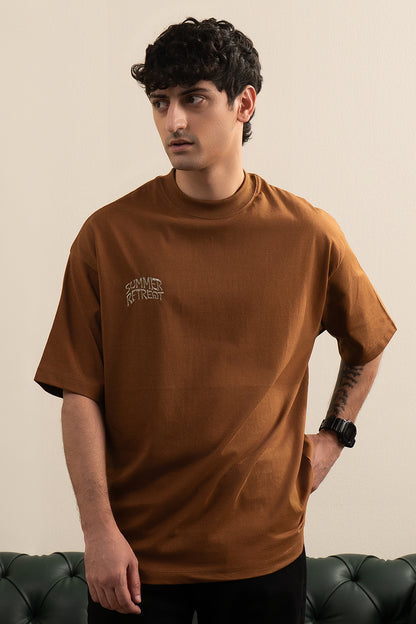 Oversized Graphic T-Shirt - D050